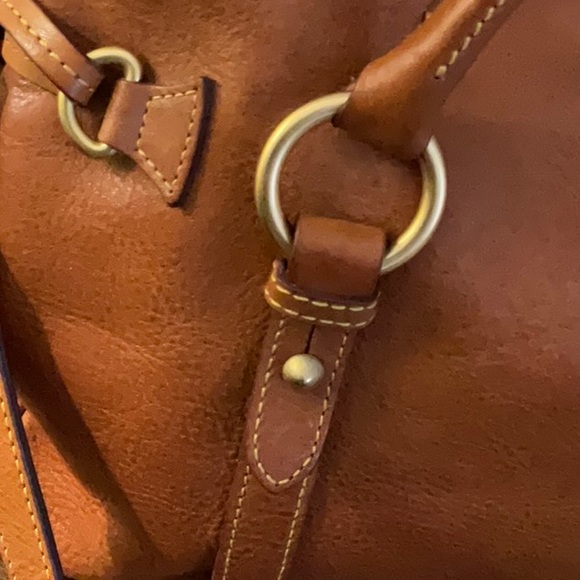 Dooney & Bourke Flourtine Leather Satchel Large - Picture 15 of 16